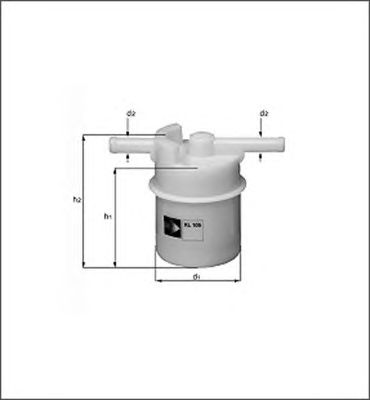 MAGNETI MARELLI 154096316640 -  Топливный фильтр